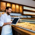 Home 10 고객 여정 맵의 성공적인 구현 사례 - The Local Dutch Baker's Digital Evolution**
A heartwarming scene featuring a traditional Dutch baker...