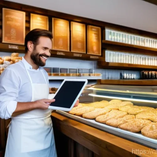 Home 22 고객 여정 맵의 성공적인 구현 사례 - The Local Dutch Baker's Digital Evolution**
A heartwarming scene featuring a traditional Dutch baker...